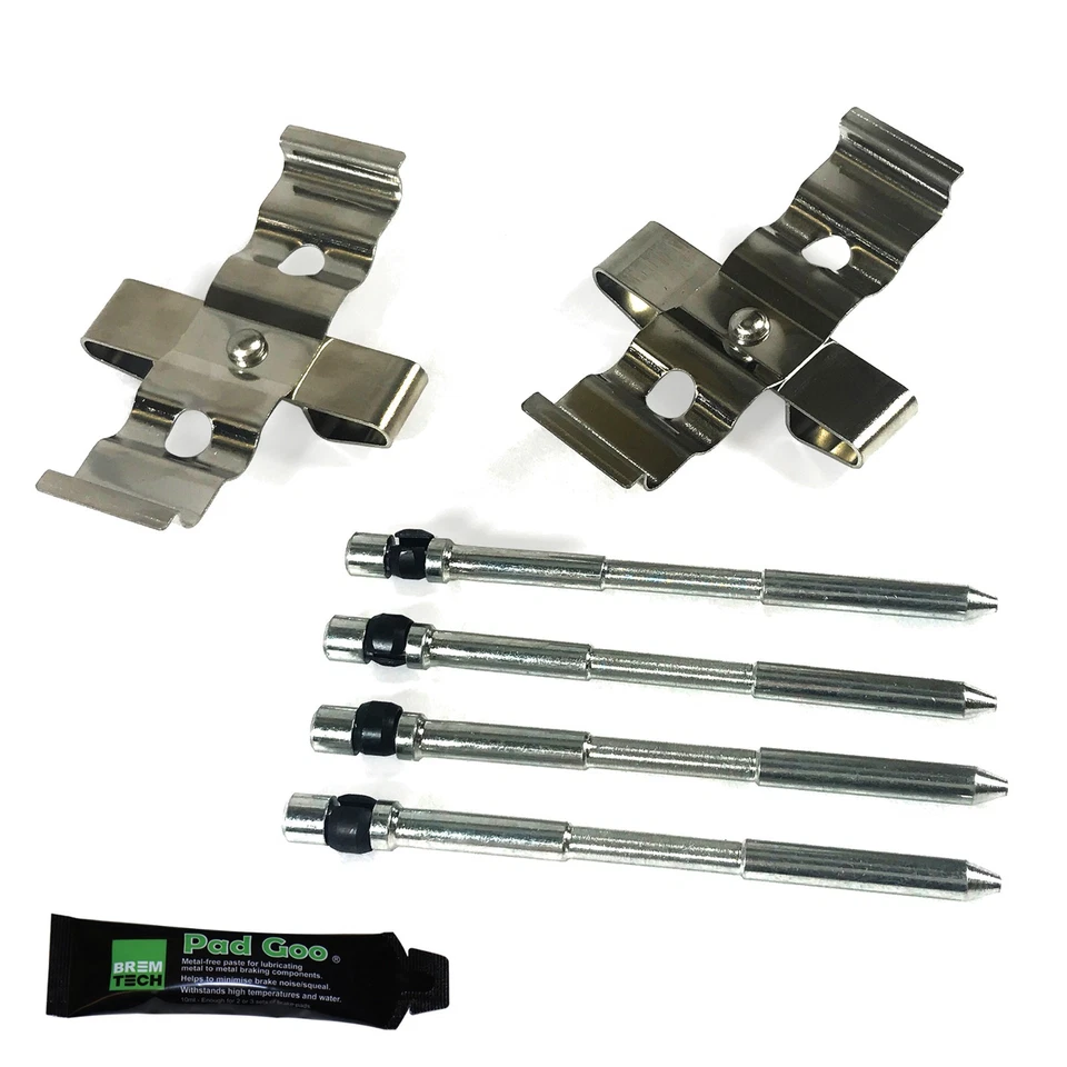 FRONT BRAKE PAD PIN KIT FIT: RENAULT CLIO RS 197 200 SPORT 05-12 BREMBO BPF1848D - Image 1 of 1