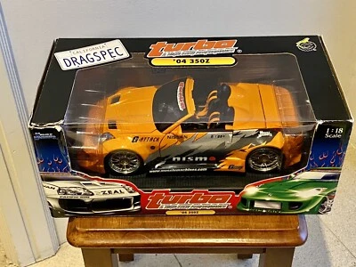 1/18 Nissan 350Z Nismo Diecast Car Model Muscle Machines Turbo Performance Tuner - Image 1 of 4