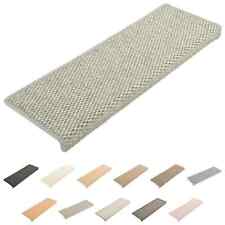 Treppenmatten Selbstklebend Stufenmatten Teppich 15 Stk. Sisal-Optik vidaXL