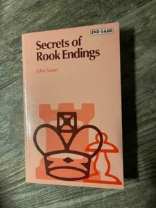SECRETS OF ROOK ENDINGS (BATSFORD CHESS LIBRARY) By John Nunn LIKE NEW - Picture 1 of 9