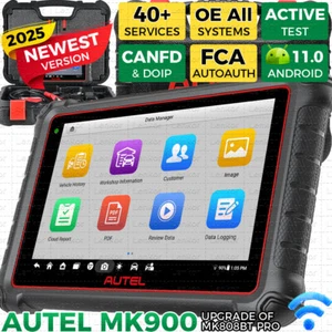 2025 Autel MaxiCOM MK900 Diagnostic Scanner Tool 40+ Service FCA Autoauth & SGW - Picture 1 of 17