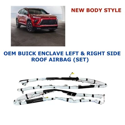 Buick Enclave 2025 airbag techo lado izquierdo y derecho (JUEGO) Foto 1 de 4