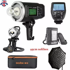 UK Godox AD600BM 600W HSS Flash+AD-H600B+95cm Grid Softbox+XPRO-C For Canon Kit - Picture 1 of 12