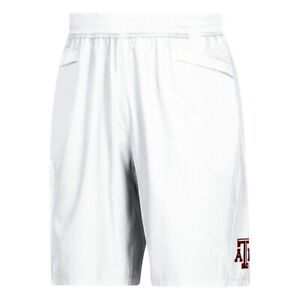 Texas A&M Aggies NCAA Adidas Men's White Crazy Train Woven Shorts