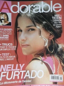 NELLY FURTADO Adorable magazine 2001 MARILOUP WOLFE Julia Stiles Daniel Boucher - Picture 1 of 2
