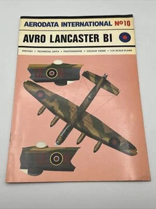 1979 AVRO LANCASTER B1 AERODATA 10 History Data Scale Plans Phillip Moyes - Imagen 1 de 3