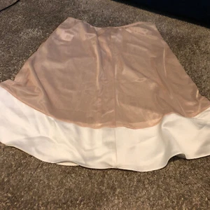 Davids Bridal Slip Sz 12 Petticoat Beige White for Wedding Gown Dress Modesty - Picture 1 of 2