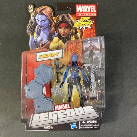 MYSTIQUE MARVEL LEGENDS 2012 EPIC HEROES X-MUTANTS 6" 1:12 SCALE ACTION FIGURE Cover