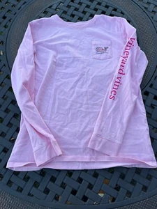 Vineyard Vines ~ Girls Pink Valentines Whale Shirt ~ Size 16 XL - Picture 1 of 6