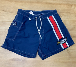 1998 Vintage Sundek 28 Beach Board Shorts Swim Trunks Bath Suit Size 28 S Xs Sur