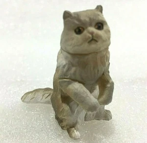 Japan Kaiyodo Furuta Persian Cat Pet Miniature Animal Realistic Figure - Picture 1 of 6
