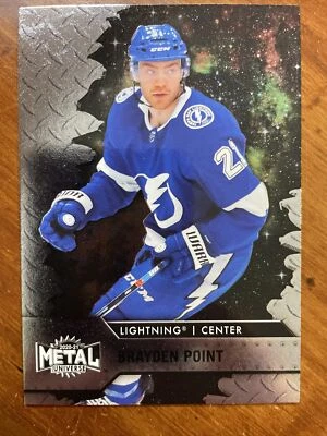 20-21 UD NHL Metal Universe Sky Box 64 Brayden Point - Image 1 of 2