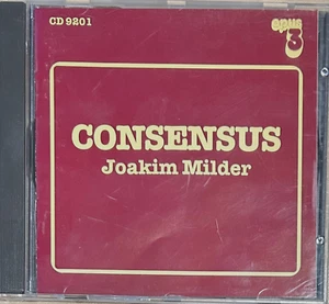 OPUS 3 CD-9201: Joakim Milder - Consensus - 1992 Sweden OOP NM - Picture 1 of 5