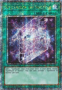 Spellbook of Secrets RA04-EN189 Quarter Century Secret Rare NM Yugioh - Picture 1 of 2