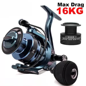 Alloy Fishing Reel Double Spool High Speed Spinning Reel Casting reel Carp New - Picture 1 of 16