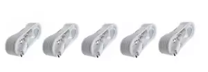 5x OEM 5ft Adaptive Fast Charging Cable for Samsung Galaxy Note 6 5 S6 / S7 EDGE - Picture 1 of 3
