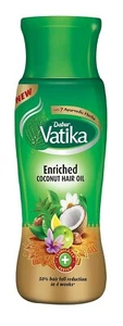 Dabur Vatika Olio Capelli Arricchito Cocco 150ml Spedizione GRATUITA - Foto 1 di 4