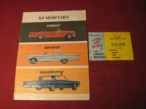 1963 Mercury Sales Brochure Booklet Catalog Old Original - Picture 1 of 9