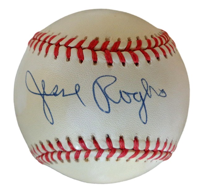 Eugene Scruggs Autographed Negro Legues Baseball KC Monarchs JSA 180129