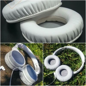 Almohadillas de espuma viscoelástica gruesa de color blanco para auriculares Sony MDR-ZX660 - Imagen 1 de 13