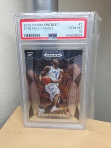 Zion Williamson PSA Gem MT 10 Panini Prizm Draft Picks Rookie Card! - Bild 1 von 2