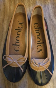 Chooka Damenschuhe Größe 9 Ente Skimmer wasserdicht Regen Boot Slipper - Bild 1 von 10