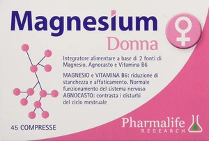 Pharmalife Magnesium Donna, 45 Compresse - Foto 1 di 12