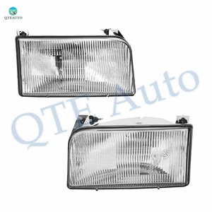 Conjunto de faros para Ford F-59 1992-1996 chasis comercial despojado con bombilla - Imagen 1 de 7