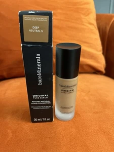 BareMinerals Original Pure Serum Natural Liquid Foundation Deep Neutral 5 - Picture 1 of 2