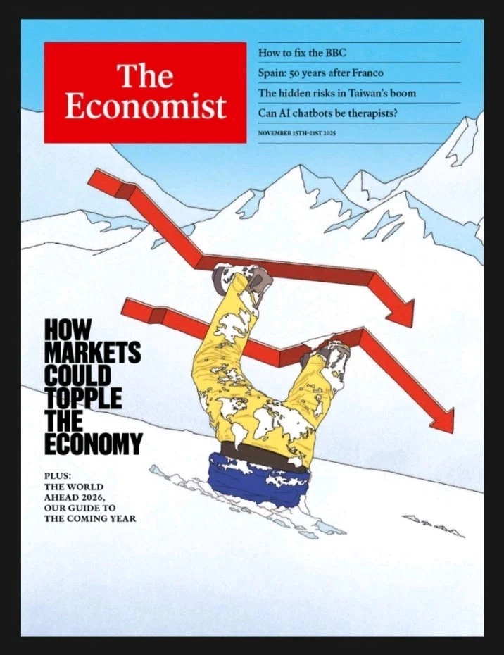 NEW The Economist Magazine November 15th 2025 The World Ahead US UK RRP £10.99