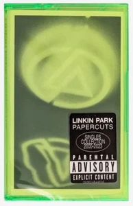 LINKIN PARK Papercuts Singles Limited Edition Neon Green Cassette Tape Sealed - Picture 1 of 4