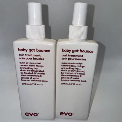 2 шт. EVO Baby Got Bounce средство для завивки 200 мл/6,7 унции - Изображение 1 из 4