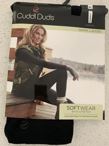 Cuddl Duds Softwear mit Stretch XL Leggings schwarz - Bild 1 von 7