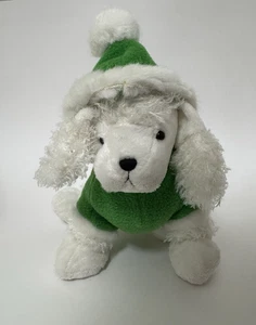 SBOT Loving Puppies Plush White Poodle Dog Ganz wearing hoody new - Picture 1 of 13