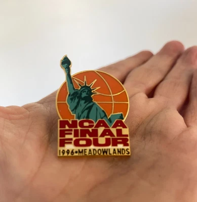 Vintage 1996 NCAA Final Four Meadowlands Pin  Statue Of Liberty - Image 1 of 3