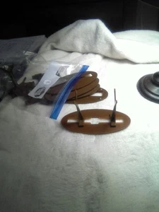 5 Brown Fishing Lure Display Stands - Picture 1 of 2