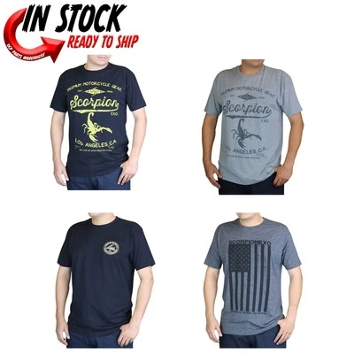 NEW! 2025 SCORPION EXO MOTORCYCLE TEE - PICK COLOR & SIZE - Image 1 of 4