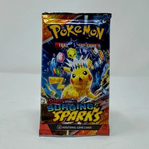 Pokemon Surging Sparks Booster Pack - 10 Karten / Pack - Random Art - SEALED - Bild 1 von 2