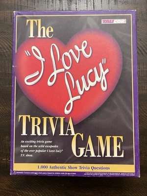 "Я люблю Люси" мелочи настольная игра таликор 1998 - полный - Изображение 1 из 4