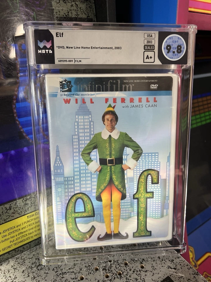 2003 Elf DVD Graded WATA 9.8 A+ Sealed Will Ferrell Buddy Christmas BRAND NEW - Image 1 of 4