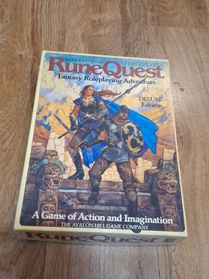 Juego de Caja Avalon Hill Runequest RPG Edición Deluxe Ver Descripción Foto 1 de 4