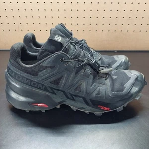 Scarpe Salomon donna taglia 9,5 Speedcross 6 GTX sneaker impermeabili nere Gore-Tex - Foto 1 di 5