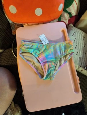 Girls Art Class Multi-colored Size Medium (8) Swim Bottoms - Image 1 of 3