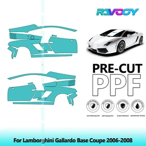 PreCut Paint Protection PPF Kit For Lamborghini Gallardo Base Coupe 2006-2008 - Picture 1 of 7