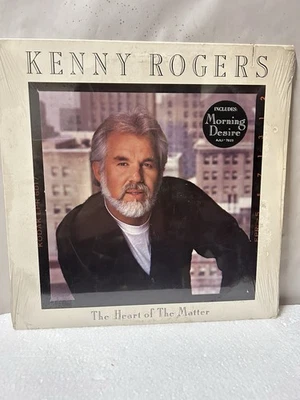 KENNY ROGERS THE HEART OF THE MATTERS Sealed New AJL1-7023 LP VINYL RECORD - Image 1 of 4