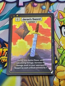 2025 Neopets Battledome Champions of Meridell JERAN'S SWORD EQUIPMENT - Bild 1 von 1