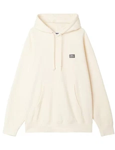 Obey Clothing Established Works Eyes Hooded Sweat - Unbleached - Picture 1 of 4