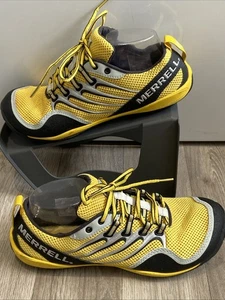 Merrell Trail Glove Anodized Gold Yellow Barefoot Running Shoes Women’s 6.5 Uk - Picture 1 of 9