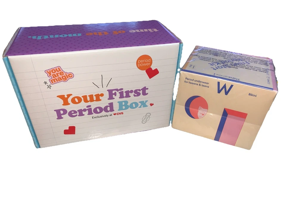 Kit Primer Período para Niñas, Kit Menstrual para Adolescentes Adolescentes- Foto 1 de 4