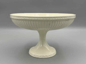 Wedgwood Edme Creme - Komport/Obstschale mit Fuß. - Bild 1 von 2